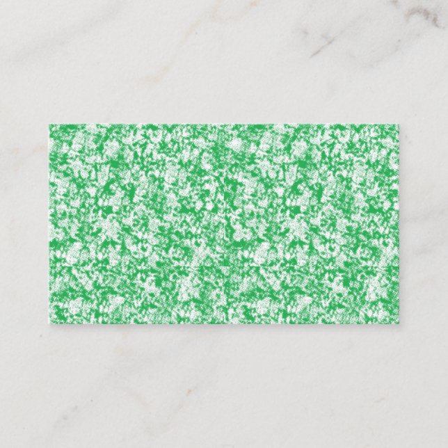 Carte De Visite Une fougère verte et luxuriante avec des frondes d (Devant)