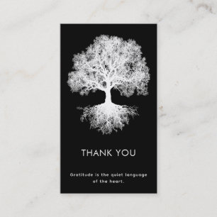 Carte De Visite Une source Conception de l'arbre de vie