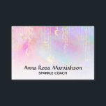 Carte De Visite *~* Unicorn Rainbow Gold Sparkle Parties scintilla<br><div class="desc">* Image magique optimisée Énergie Jolie Sun Moon Sky Rainbow Unicorn Couleurs Artsy Creative Unique Happy Happy Cheerful Rainbow Colors Abstrait Aquarelle couleur Magique arrière - plan coloré avec les étalages Gold MOON SUN STARS avec l'espace des médias sociaux. Cette conception avec or MOON SUN STARS est considéré comme CELESTIAL...</div>