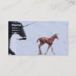 Carte De Visite Unicornes