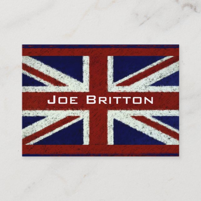 Carte De Visite Union Jack (Devant)