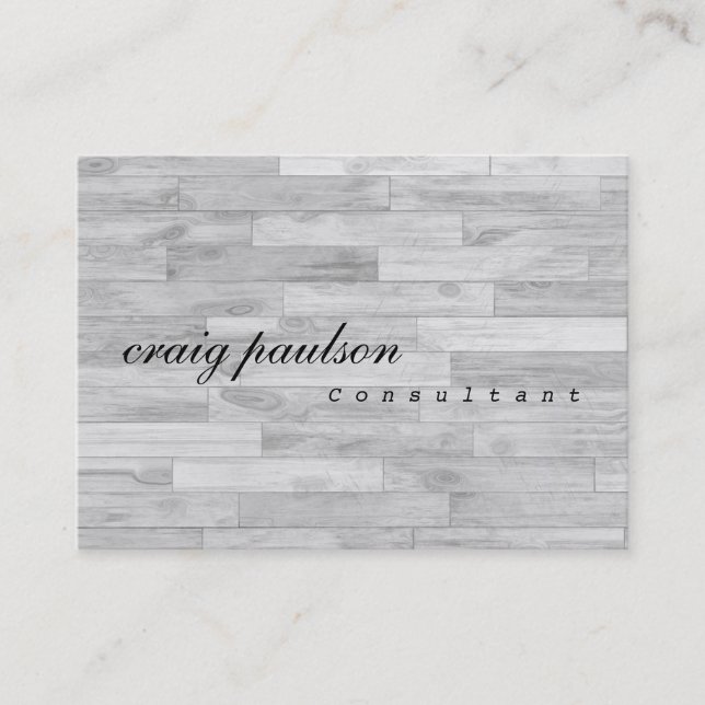 Carte De Visite Unique consultant en design simple et tendance (Devant)
