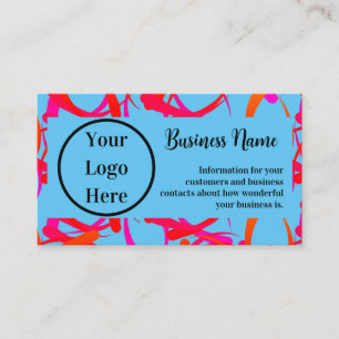 Carte De Visite Unique couleur personnalisée Abstrait