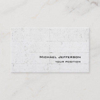Carte De Visite Unique design de mur tendance