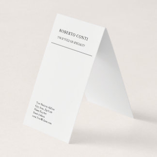 Carte De Visite Unique minimaliste moderne