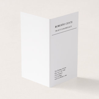 Carte De Visite Unique minimaliste moderne