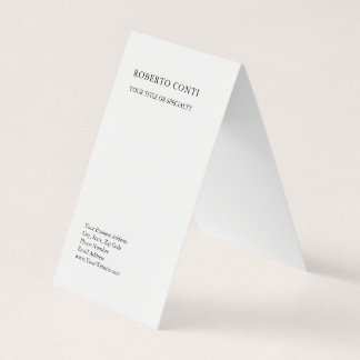 Carte De Visite Unique minimaliste moderne