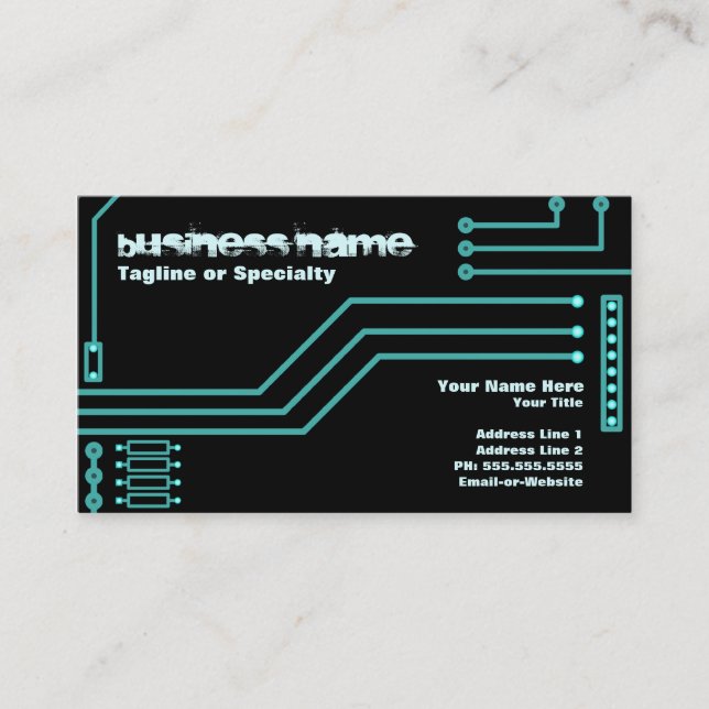 Carte De Visite unité centrale de traitement v.3 (Devant)