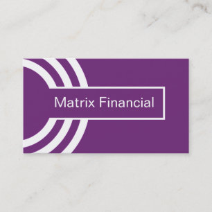 Carte de visite urbain de hippie, pourpre