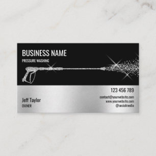 Carte De Visite Usine de lavage à pression professionnelle