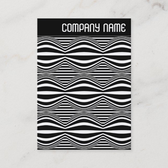 Carte De Visite V Header - Lignes et Sphères 02 (Devant)