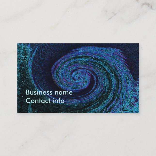 CARTE DE VISITE VAGUE (Devant)