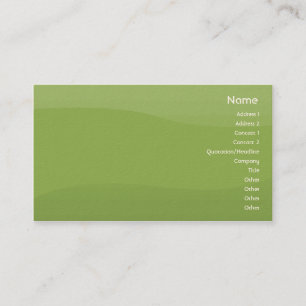 Carte De Visite Vagues de Foamgreen - affaires