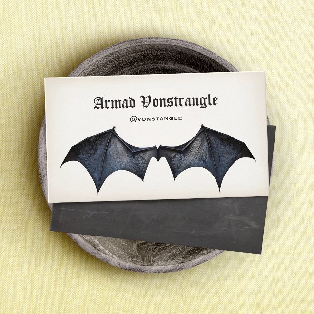 Carte De Visite Vampire Bat Wings (Créateur téléchargé)