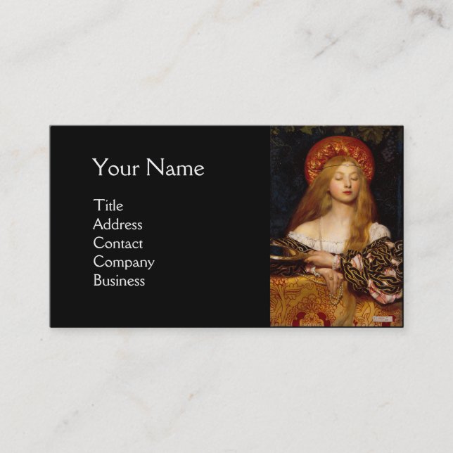 Carte De Visite VANITÉS BEAUTÉ-MODE COSTUME DESIGNER, Noir (Devant)