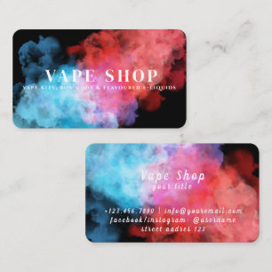 Carte de visite Vape Shop