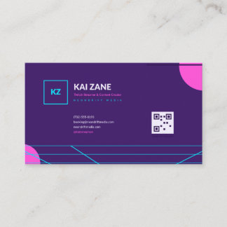 Carte De Visite Vaporwave
