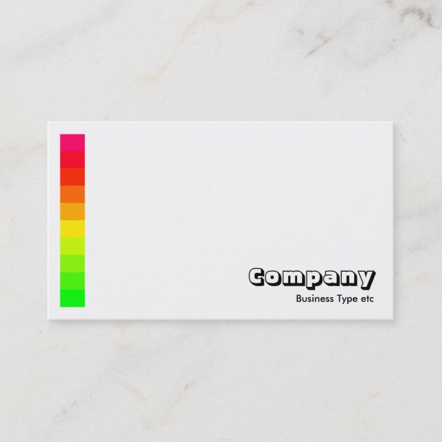 Carte De Visite Variations de couleurs IV 02a (Devant)