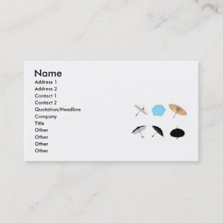 Carte De Visite vectorvaco_09101901_umbrella_vecteurs_large, Nam..