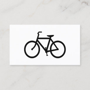 Carte De Visite Vélo noir