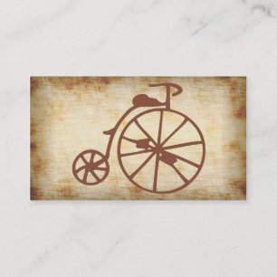 Carte de visite vélo Retro