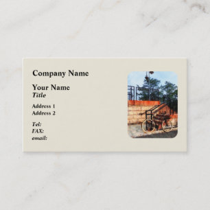 Carte De Visite Vélos en gare