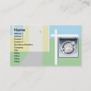 Carte De Visite Vendu - affaires