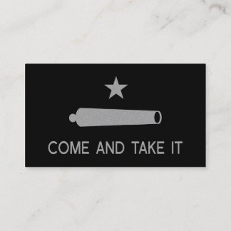 Carte De Visite Venez il falloir le ~ le Texas de drapeau