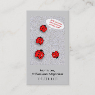 Carte De Visite Vente de bric-à-brac de Madame Bugs Humorous