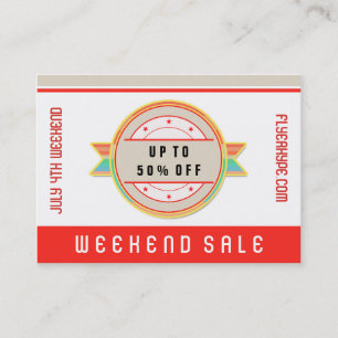 Carte De Visite Vente de magasin d'insigne d'exagération d'insecte