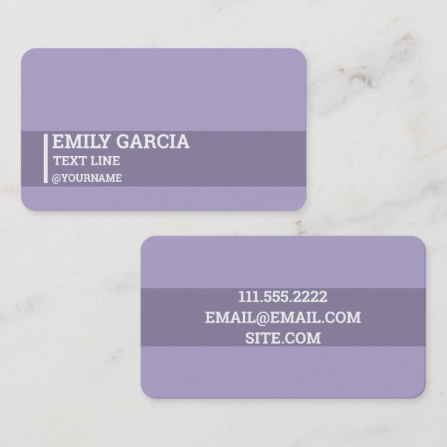 Carte De Visite Vente directe MLM Marketing (Devant / Derrière)