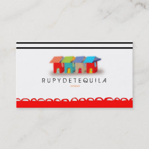 Carte De Visite Vente et location de maisons immobilières