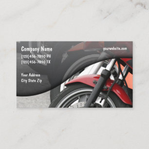 Carte De Visite Vente Et Service De Motos