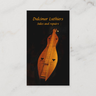 Carte De Visite Ventes et réparations de dulcimer