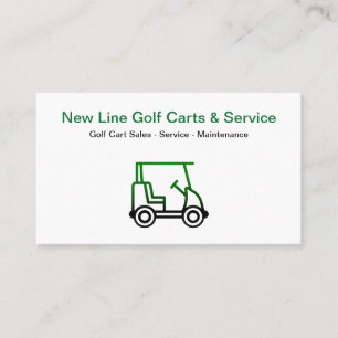 Carte De Visite Ventes et service de chariot de golf