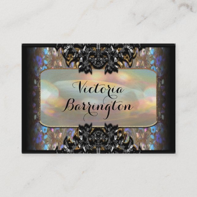 Carte De Visite Vermothe Sombey 3,5" professionnel de perle (Devant)