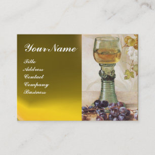CARTE DE VISITE VERRE DE VIN, VIGNOBLE VIGNOBLE VIGNOBLE VIGNOBLE,