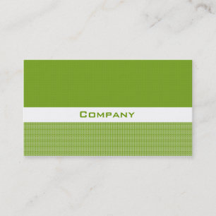 Carte De Visite Vert décontracté