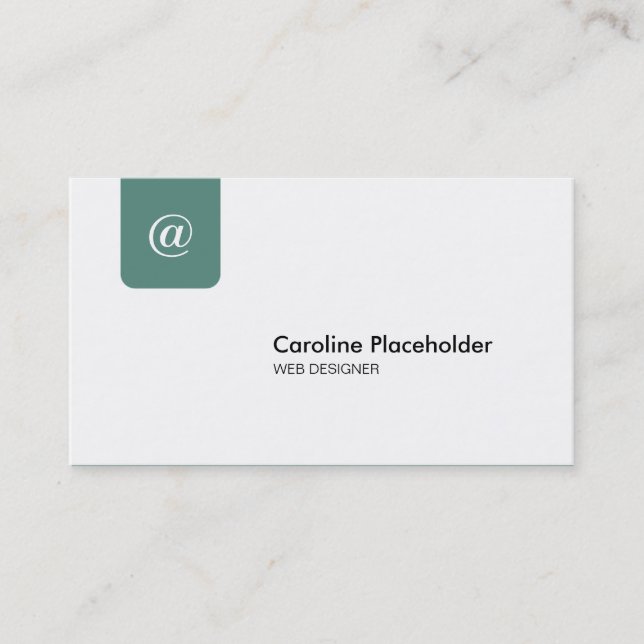 Carte De Visite Vert d'entreprise de cru du CL No24B (Devant)