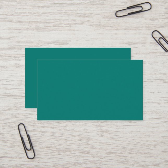 Carte de visite Vert Pin (Devant/Arrière en situation)