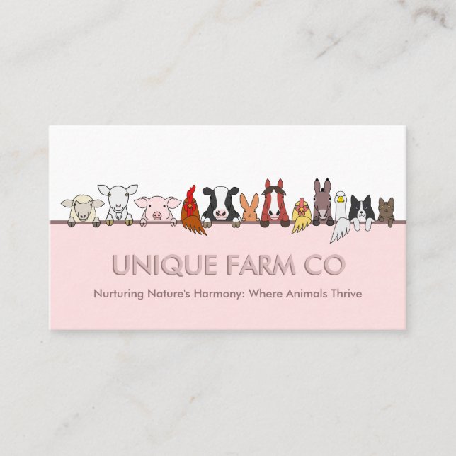 Carte De Visite Vétérinaire agricole mobile (Devant)