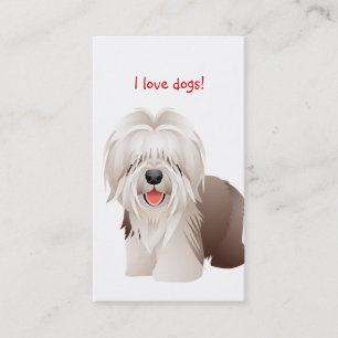Carte de visite vétérinaire animal de chien