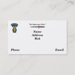 Carte De Visite Vétérinaires de sof de sfg de sf de bérets vert