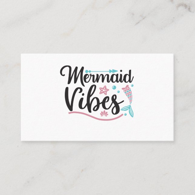Carte De Visite Vibrations de sirène (Devant)
