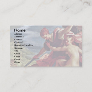 Carte De Visite Victoire De La Vérité Sous La Protection De La Jus