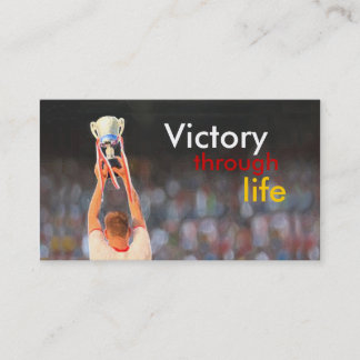 Carte De Visite Victoire par la vie