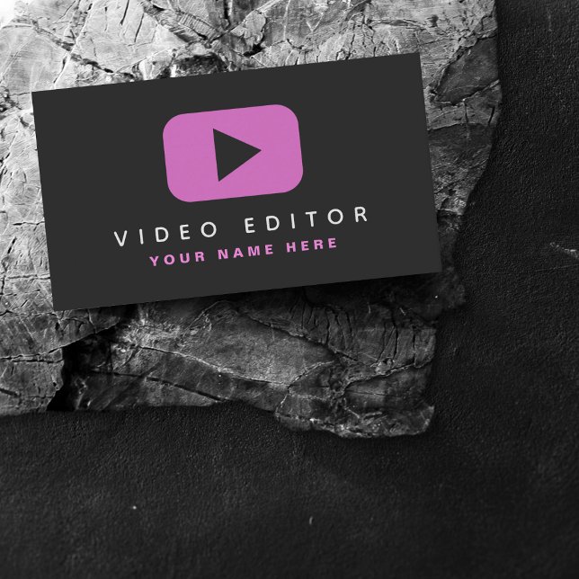 Carte De Visite Vidéo : Le réalisateur Pink et les médias sociaux  (Créateur téléchargé)