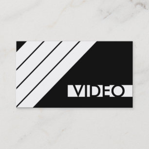 Carte De Visite vidéo rétroactive