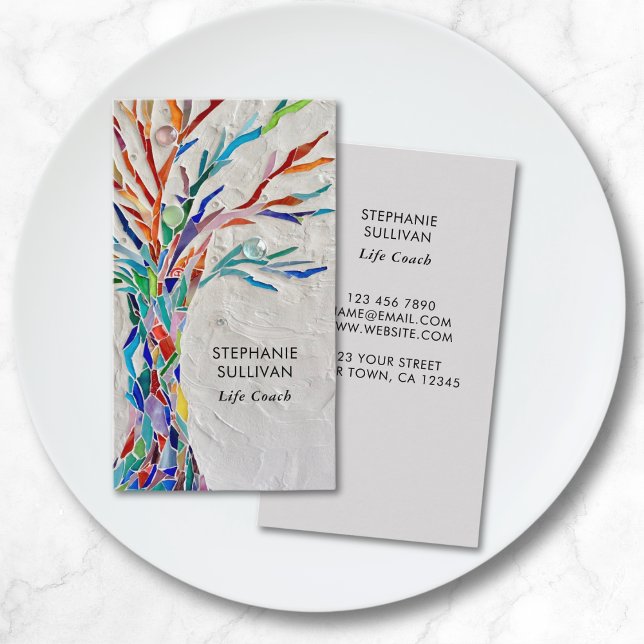 Carte De Visite Vie Coach Arbre de vie (Créateur téléchargé)
