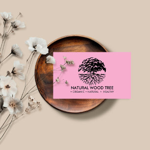 Carte De Visite Vie rose de l'arbre